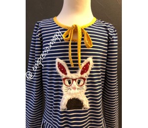 Stickdatei - Hipster Bunnita